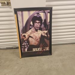 Bruce Lee - Fight Poster Poster Print