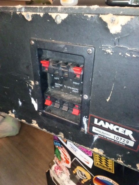 Vintage LANCER Fully Loaded Enclosed Passive Subwoofer 