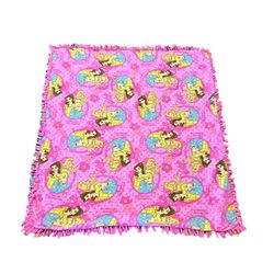 Disney Princess Belle Aurora Cinderella Knot Tie Blanket