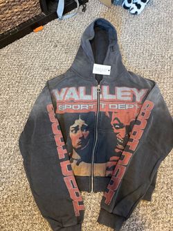 Valley Sport Dept Zip-Up Hoodie – Distressed Graph