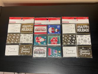 Christmas Tags (3x$10)