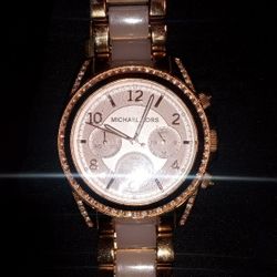 Michael Kors Watch (Rose Gold)
