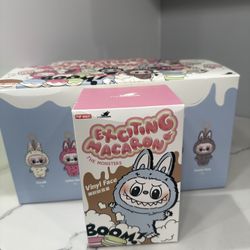 THE MONSTERS “Exciting Macaron” Series - Authentic Labubu Vinyl Plush Pendant Blind Box SEALED