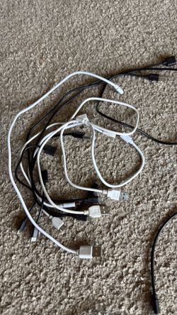 All kinds of charging cables