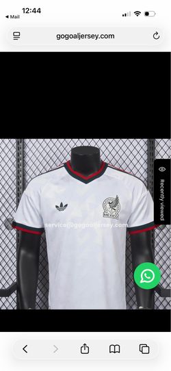 México White Authentic Adidas Player Jersey