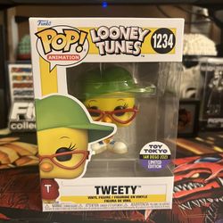 San Diego Comic Con 2023 Exclusive Toy Tokyo Looney Tunes Tweety Funko Pop