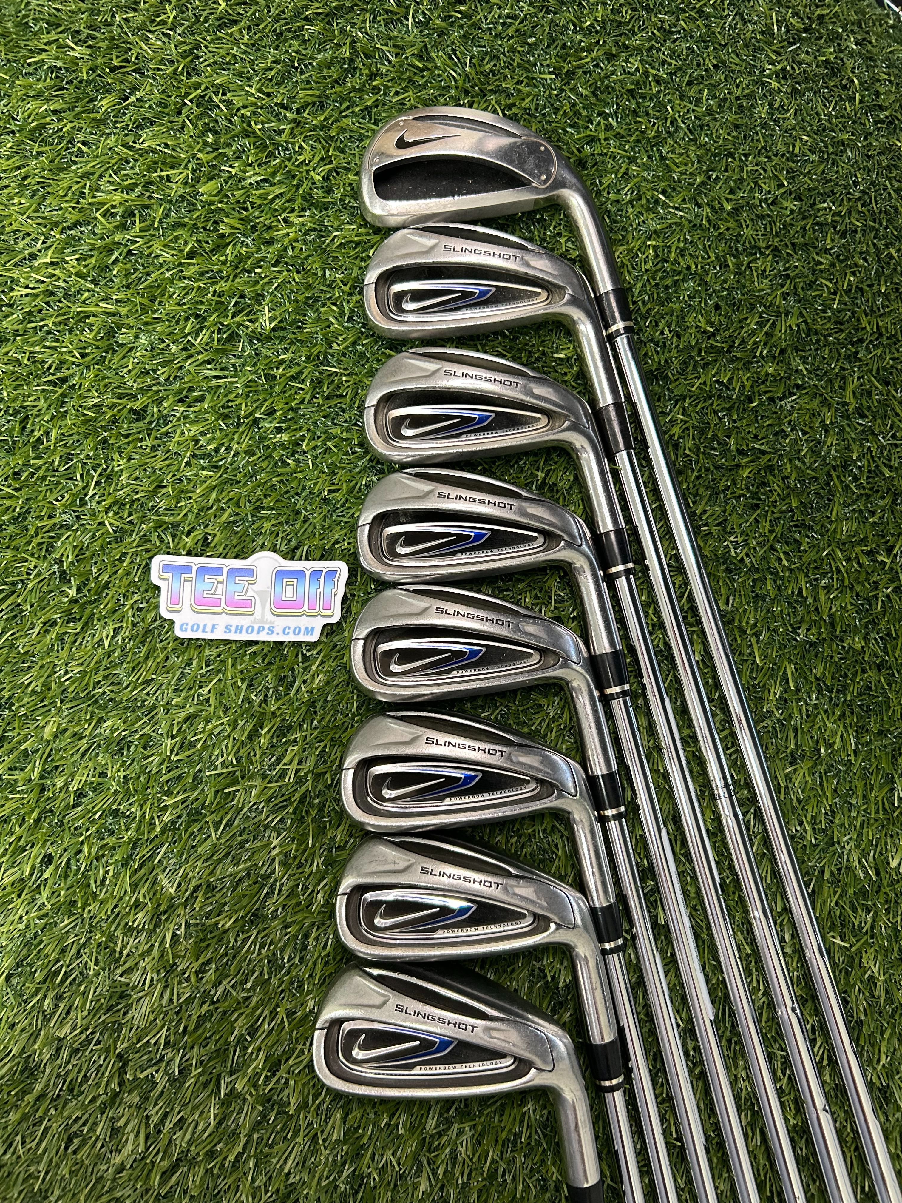 Nike Slingshot Irons Set 3-PW Uniflex Regular Flex Original Grips RH