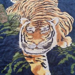 Super Soft Huge Tiger Blanket