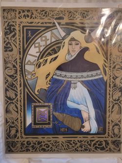 Norse Mythology Frigga Art Print