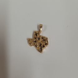14k Texas Pendant 