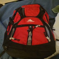 RED HIGH SIERRA BACKPACK 