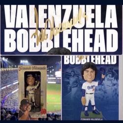 Fernando Valenzuela Bobblehead Sga 2025 Dodgers 