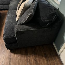 Comfy Couch & Ottoman 