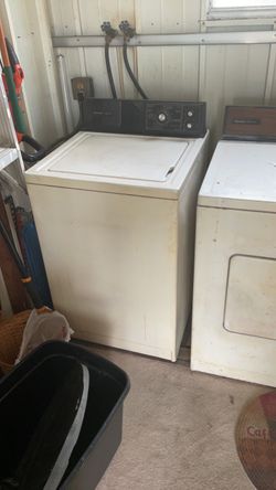 Washer and dryer