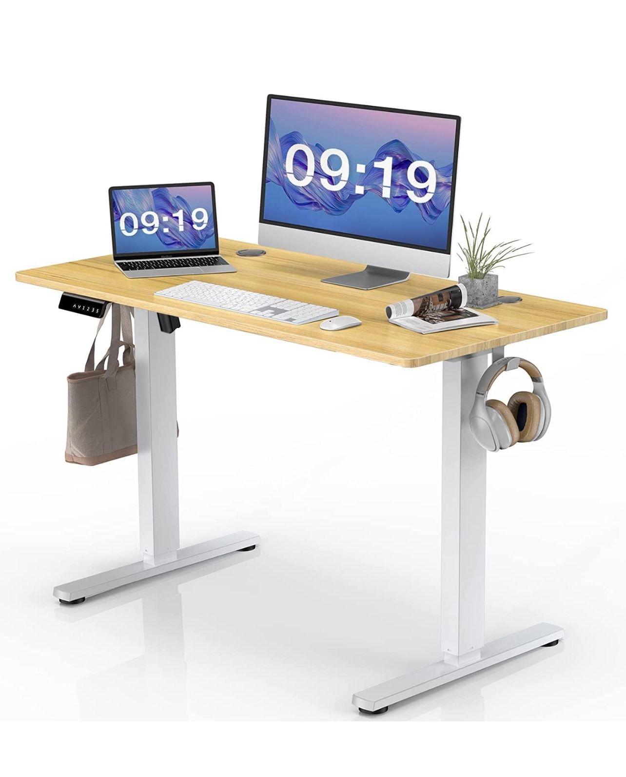 Electric Height Adjustable Computer Desk