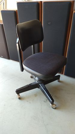 Vintage metal industrial chair