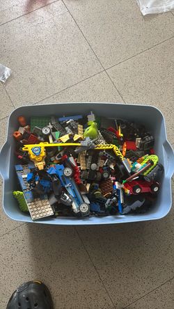 Lego bin full of legos