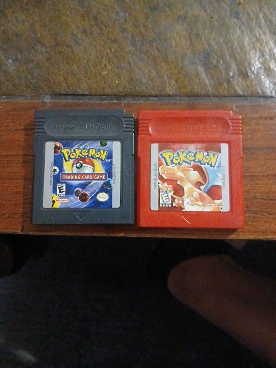 Pokémon Nintendo Game Boy Games