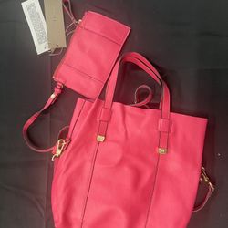 Halston Heritage Leather Bag 