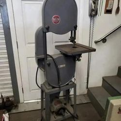 Delta Milwaukee 14" Band Saw Wood/ Metal Cutting Bandsaw With Original Metal Stand