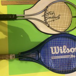 Wilson And Butch Buckholz Tennis Rackets