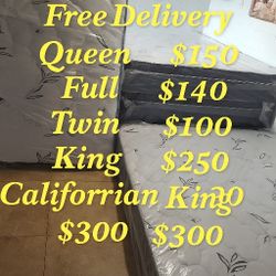 Mattress Pillow Top New 