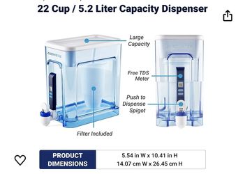 22 Cups Water Dispenser