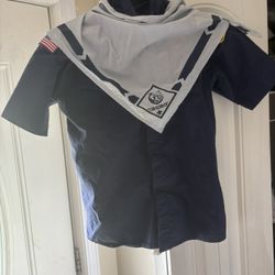 Cub Scouts Uniform Shirt Youth + Official Neckerchief – Complete Set