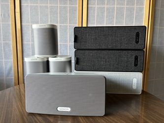 Sonos full speaker setup - seven speakers total, Play 1 3 Sympfonisk Ikea