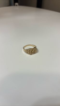10k Gold Nugget Ring