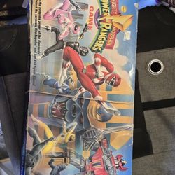 Power Rangers Board Game 1990s Vintage 