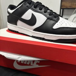 NIKE dunk low retro Black/White 