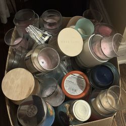 Candle Making Empty Glass Jars And Containers