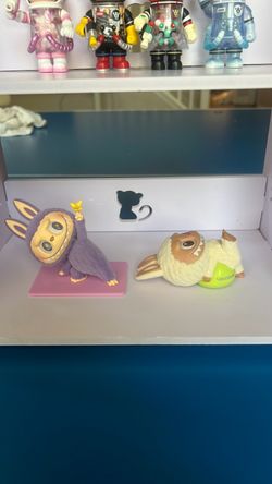 Labubu figures from pop mart