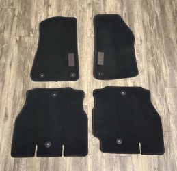 2018-2022 Jeep Wrangler JL Carpet Black Floor Mats OEM 6BR85TX7AB