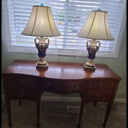 Vintage Victorian Lamp 