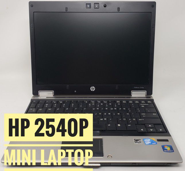 HP 2540P mIni windows 10 laptop 