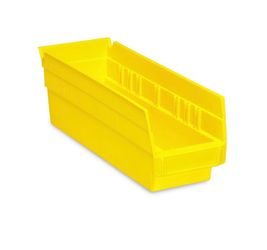 Lot of Plastic Shelf Storage Bins