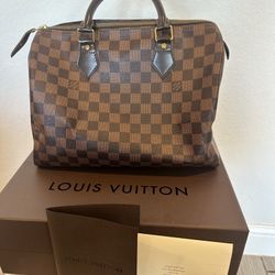 AUTHENTIC LV DAMIER SPEEDY 30