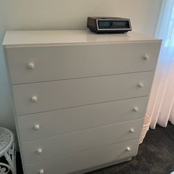 Dresser and Nightstand by Country Workshop—can be sold separately.