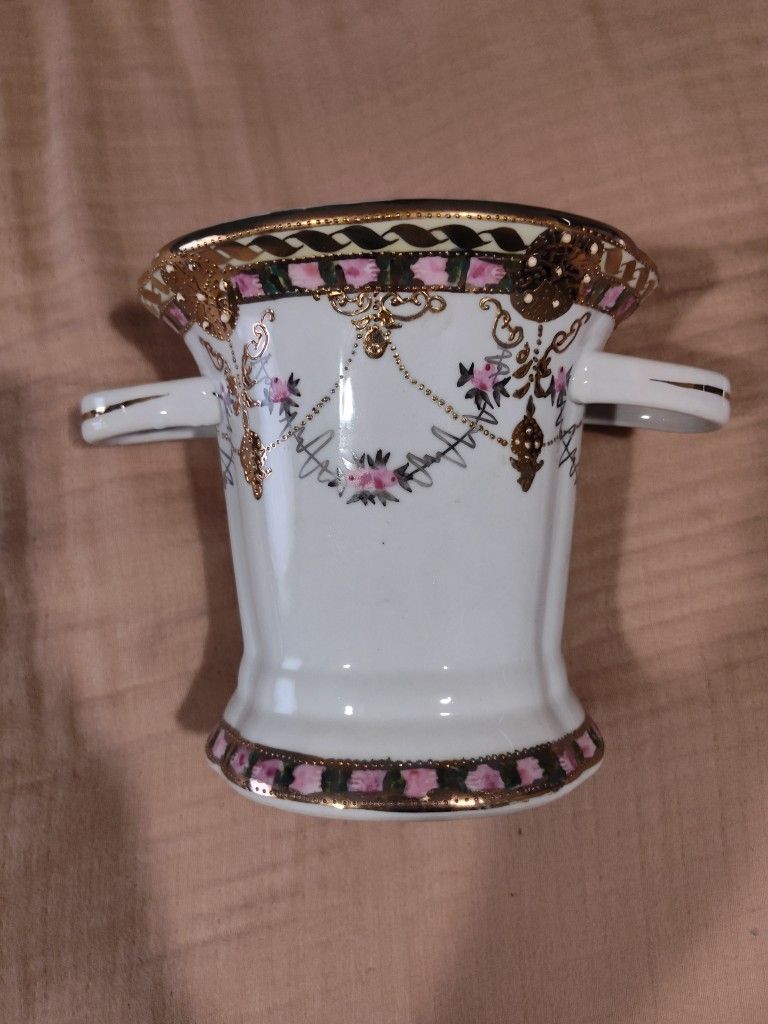 Antique Nippon Porcelain Vase