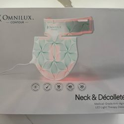 Omnilux Contour Neck & Decollete Medical-Grade Anti-Aging LED Red Light Therapy