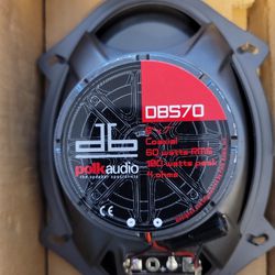 Polk Audio DB 570 5-by-7-Inch Coaxial Vehicle Speakers (Pair, Black)

)


