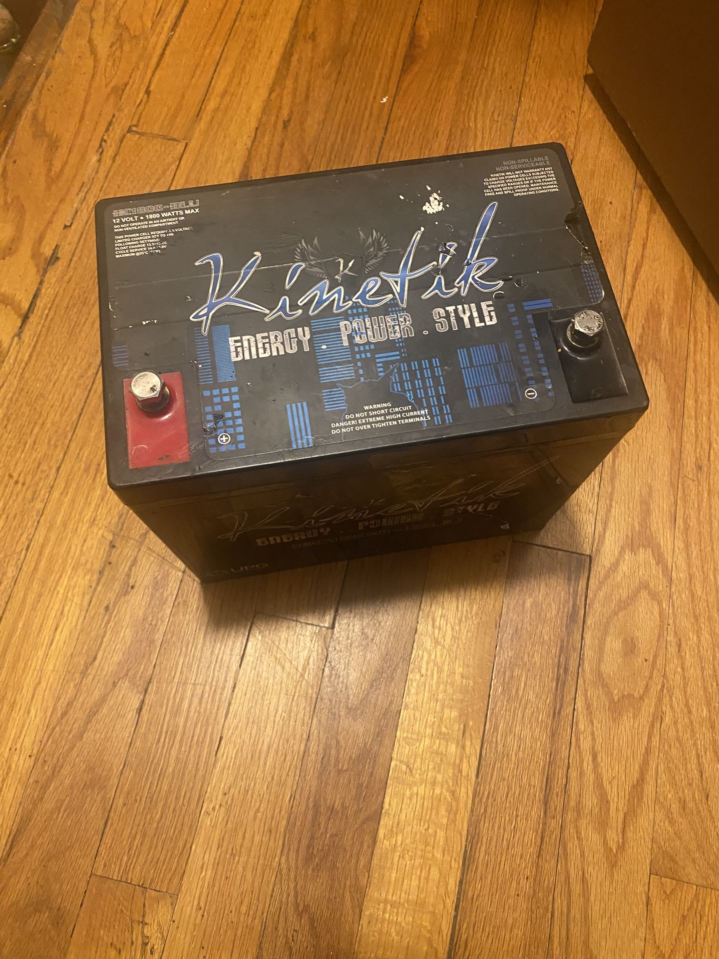 Kinetik Hc1800-BLU Battery Used In Great Working Condition