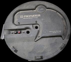 Pioneer Ts-wx50 Spare Tire Subwoofer 