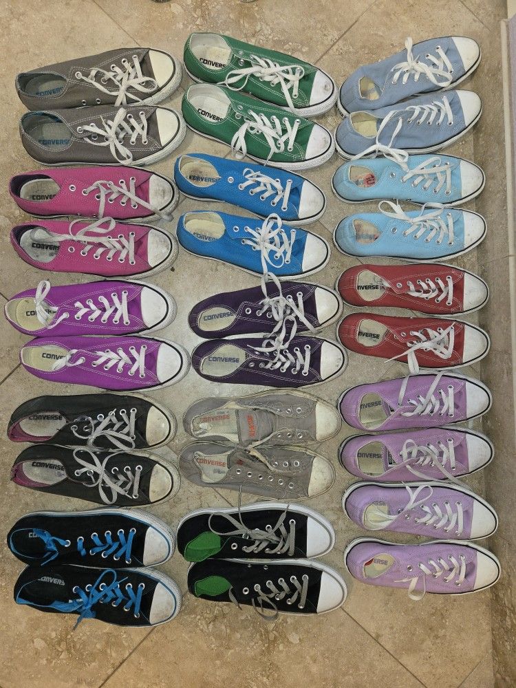 Converse Size 8.5 Men / 10 Women