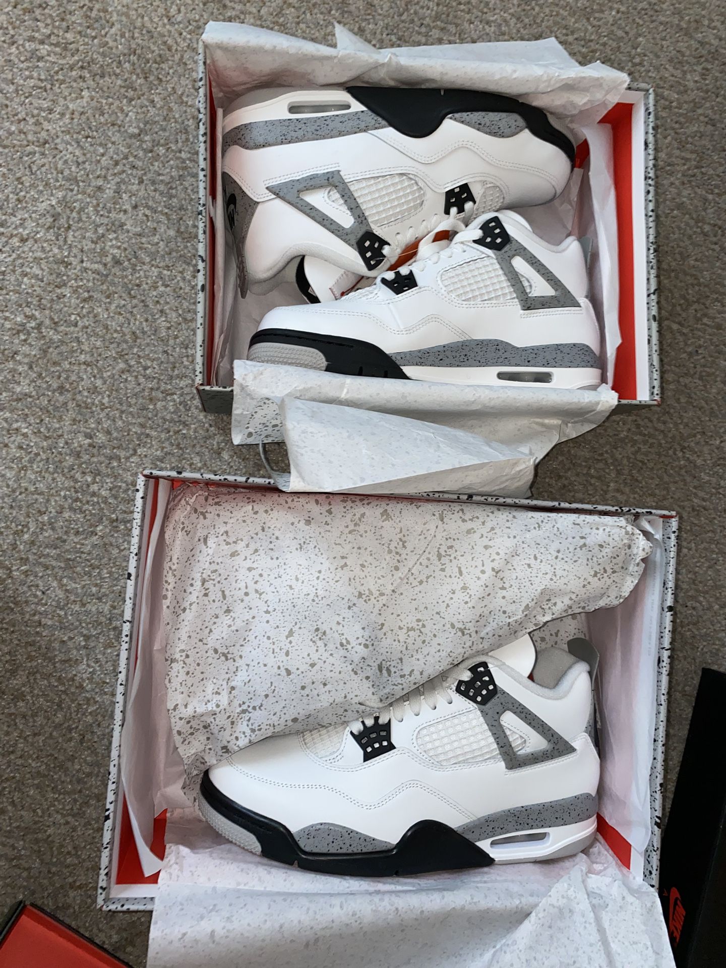 Air Jordan Retro 4 OG Cement 2025