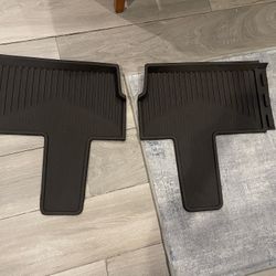 Cadillac Escalade 3rd row weather proof mats 