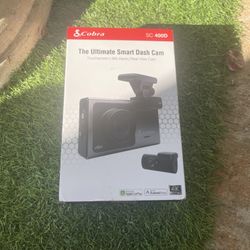 Cobra SC 400D Dash Cam with Front View Camera - Black