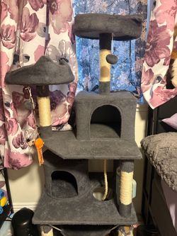 Large Multi-Level Cat Tree Tower